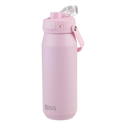 Oasis Ceramic S/S Triple Wall Capri Quick Release Drink Bottle Cap Only - Alabaster